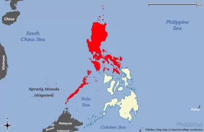 Things to do in Luzon Map