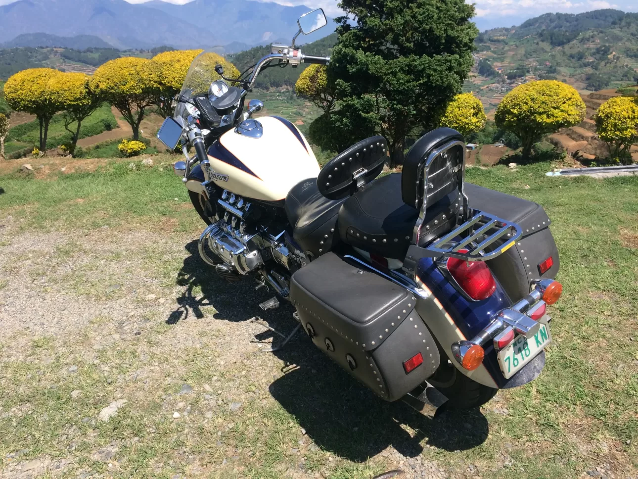 Motorcycle riding in the Philippines