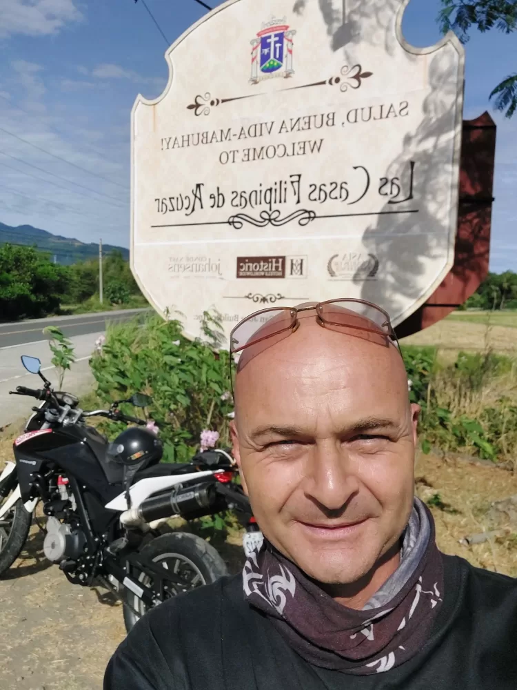 Motorcycle riding in the Philippines