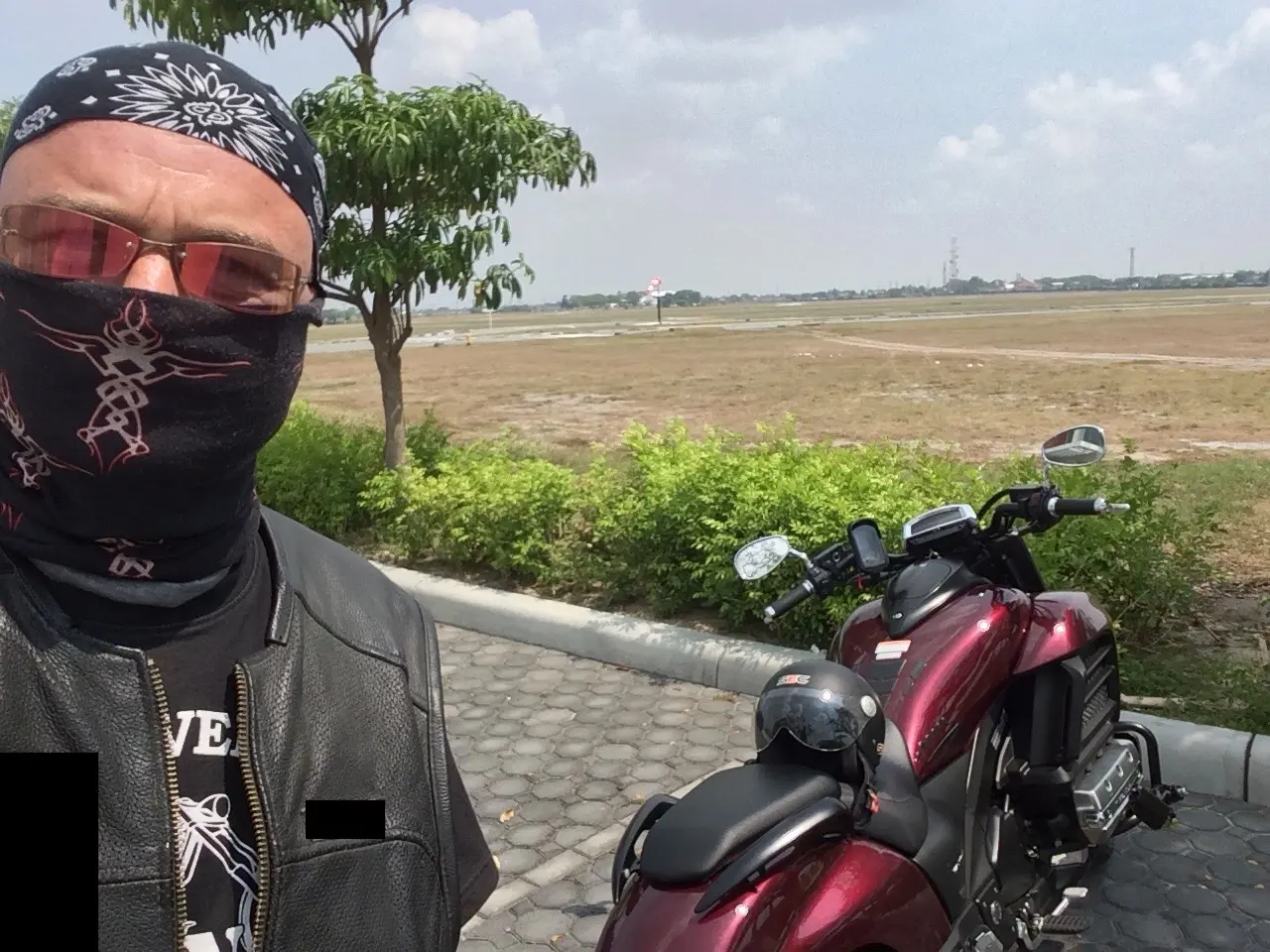 Motorcycle riding in the Philippines