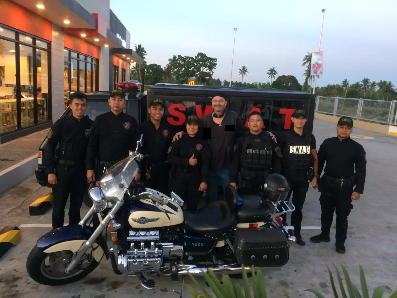 Motorcycle riding in the Philippines