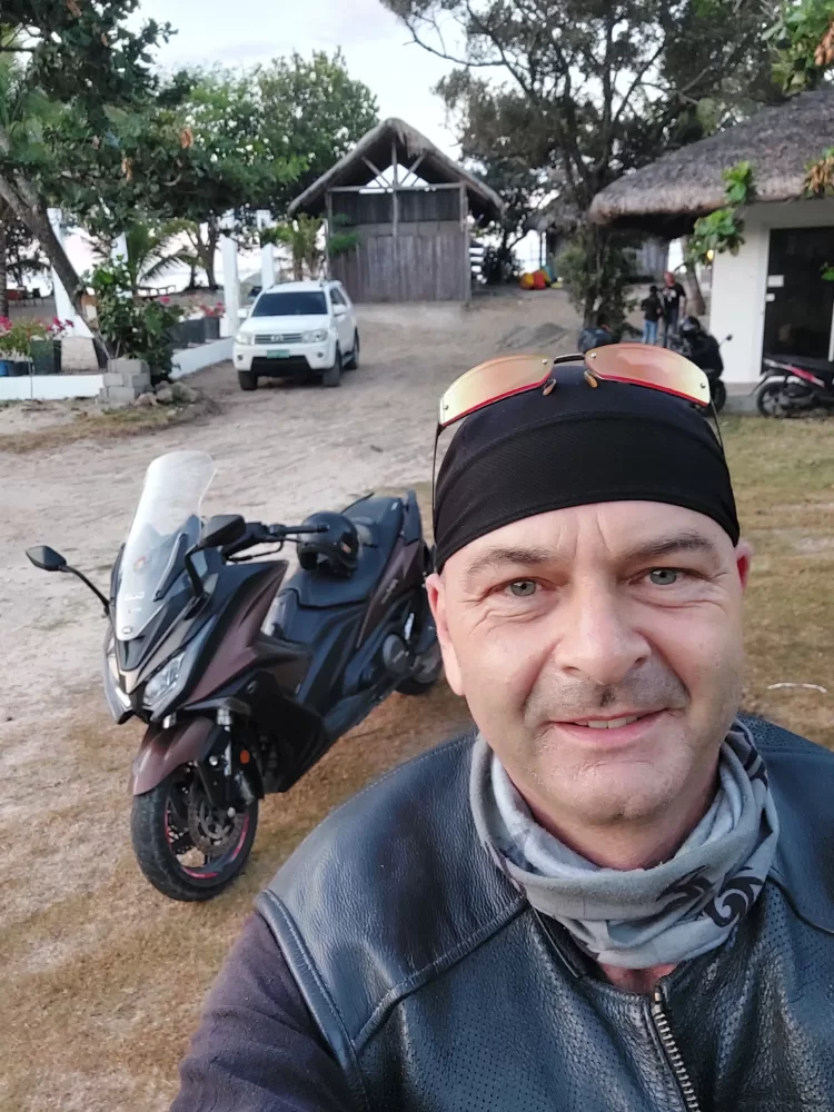 Motorcycle riding in the Philippines