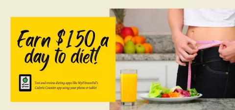 Earn Money Testing Diet Apps