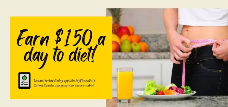 Earn Money Testing Diet Apps