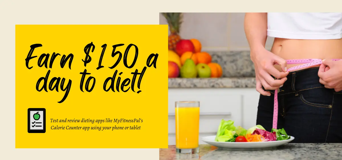 Earn Money Testing Diet Apps