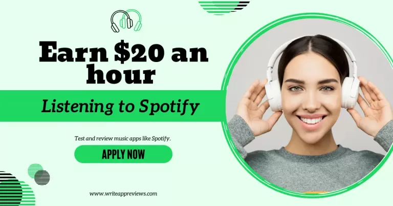 Earn money listening to Spotify