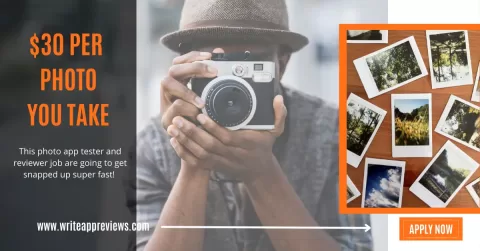Earn money taking photos
