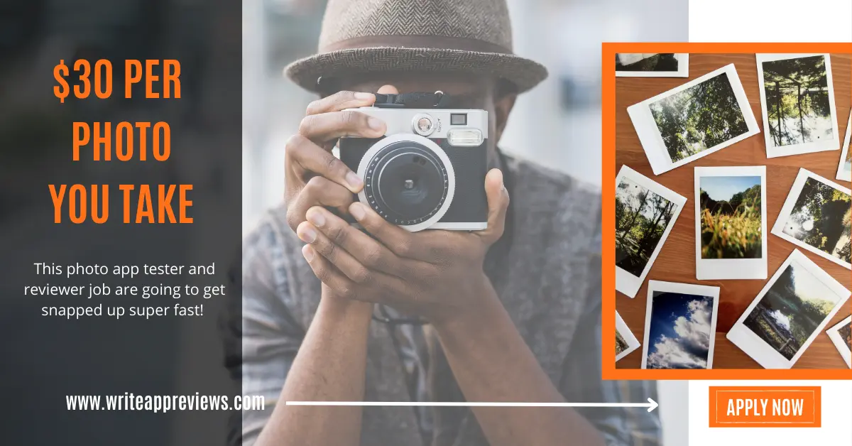 Earn money taking photos