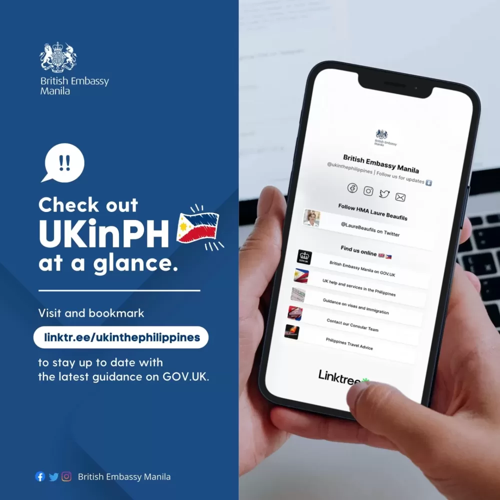 British Embassy Manila Contact information