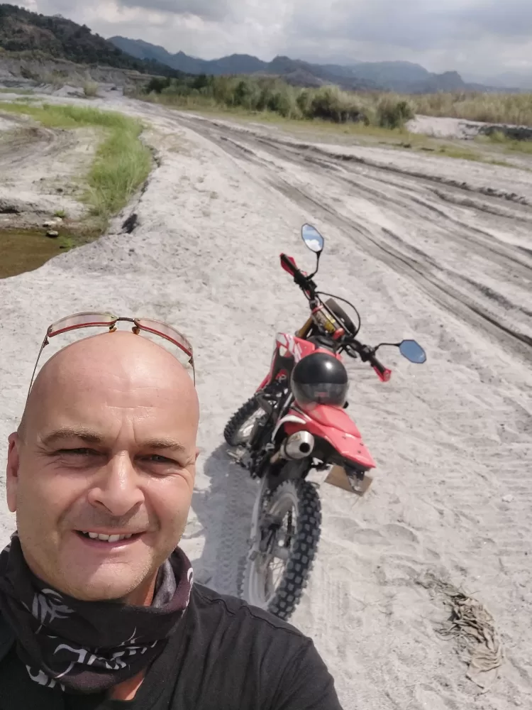 Motorcycle riding in the Philippines