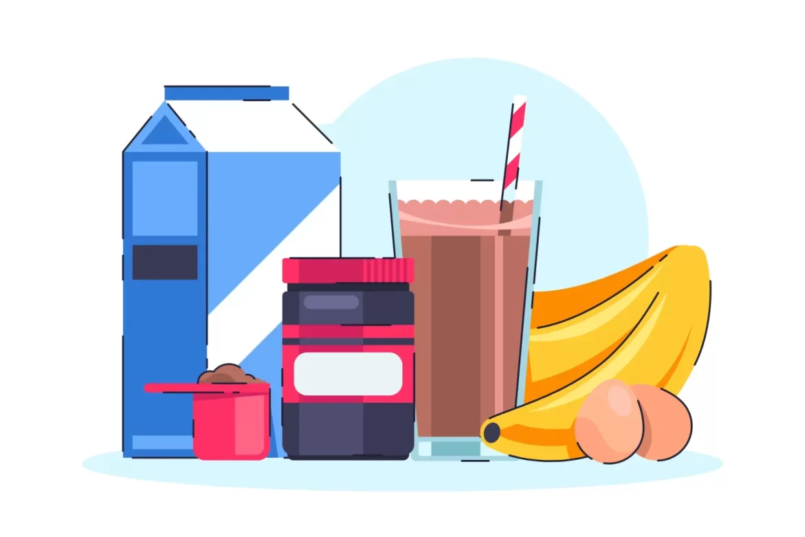 Homemade budget-friendly Protein shake
