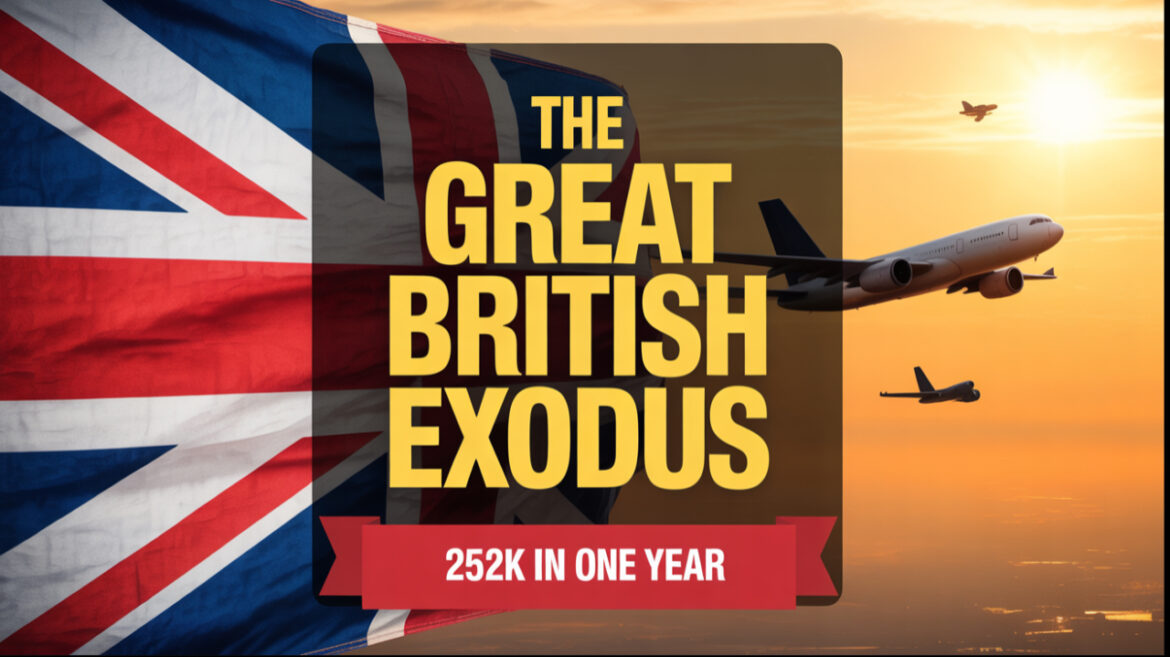 The Great British Exodus: Why Brits Are Leaving in Record Numbers