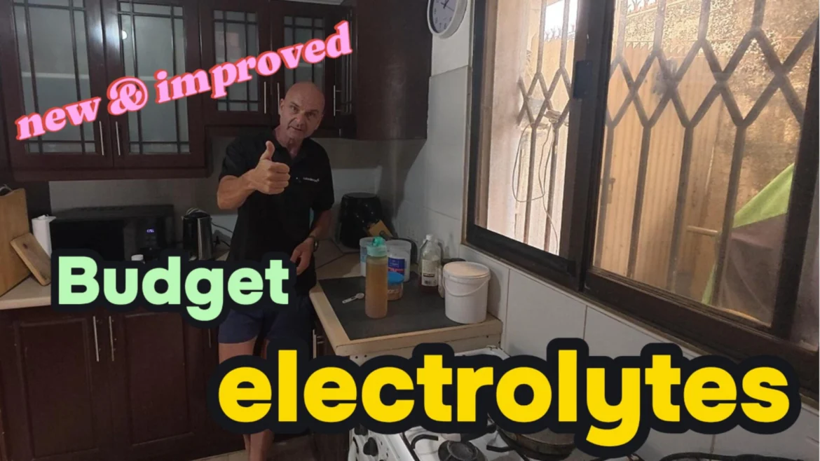 New Budget Electrolyte Drink Cover