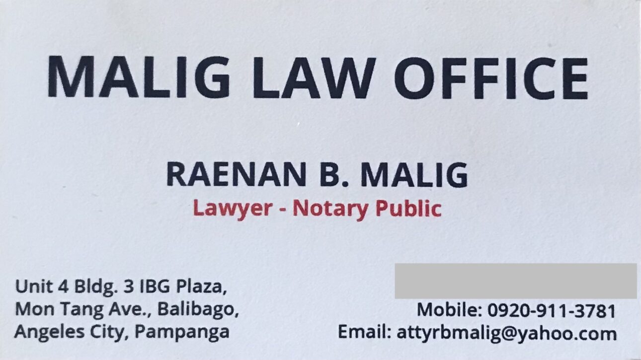 Malig Law