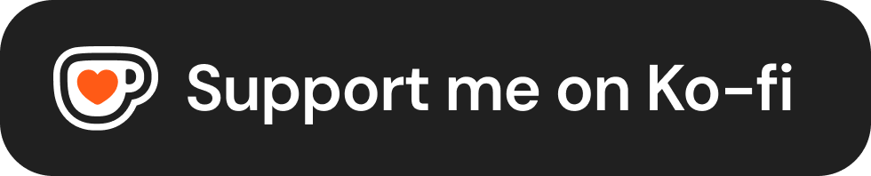 Ko Fi Support Banner